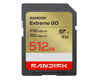 Sandisk 512GB SDXC Extreme Go UHS-I 230/150 MB/s - 1549231 - zdjęcie 1